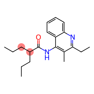 N-(2-ethyl-3-methylquinolin-4-yl)-2-propylpentanamide