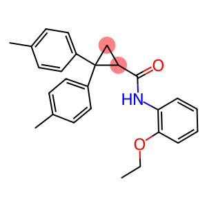 N-(2-ethoxyphenyl)-2,2-bis(4-methylphenyl)cyclopropanecarboxamide