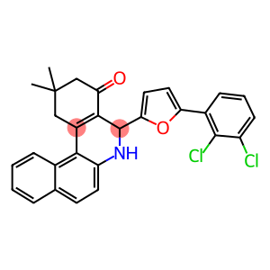 5-[5-(2,3-dichlorophenyl)-2-furyl]-2,2-dimethyl-2,3,5,6-tetrahydrobenzo[a]phenanthridin-4(1H)-one