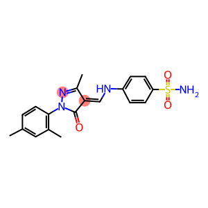 4-({[1-(2,4-dimethylphenyl)-3-methyl-5-oxo-1,5-dihydro-4H-pyrazol-4-ylidene]methyl}amino)benzenesulfonamide