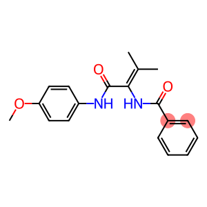 Benzamide, N-[1-[[(4-methoxyphenyl)amino]carbonyl]-2-methyl-1-propenyl]- (9CI)