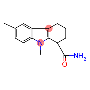 6,9-dimethyl-2,3,4,9-tetrahydro-1H-carbazole-1-carboxamide