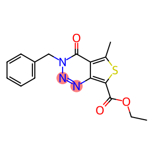 ethyl 3-benzyl-5-methyl-4-oxo-3,4-dihydrothieno[3,4-d][1,2,3]triazine-7-carboxylate