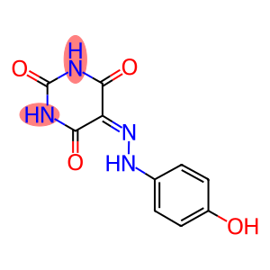 2,4,5,6(1H,3H)-pyrimidinetetrone 5-[(4-hydroxyphenyl)hydrazone]