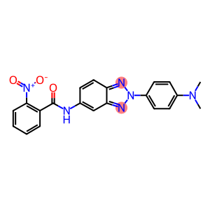 N-{2-[4-(dimethylamino)phenyl]-2H-1,2,3-benzotriazol-5-yl}-2-nitrobenzamide