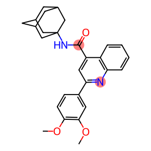 N-(1-adamantyl)-2-(3,4-dimethoxyphenyl)-4-quinolinecarboxamide