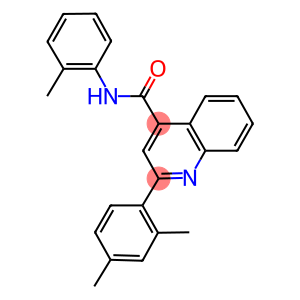 2-(2,4-dimethylphenyl)-N-(2-methylphenyl)-4-quinolinecarboxamide
