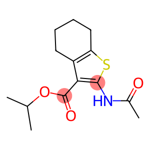 isopropyl 2-(acetylamino)-4,5,6,7-tetrahydro-1-benzothiophene-3-carboxylate