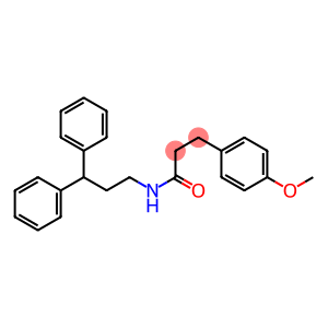 N-(3,3-diphenylpropyl)-3-(4-methoxyphenyl)propanamide