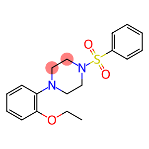 1-(2-ethoxyphenyl)-4-(phenylsulfonyl)piperazine