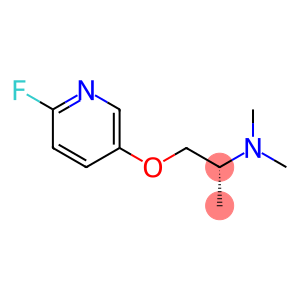 2-Propanamine,1-[(6-fluoro-3-pyridinyl)oxy]-N,N-dimethyl-,(2R)-(9CI)