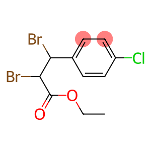 Benzenepropanoic acid, .alpha.,.beta.-dibroMo-4-chloro-, ethyl e