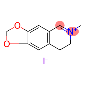 6-methyl-7,8-dihydro[1,3]dioxolo[4,5-g]isoquinolin-6-ium iodide