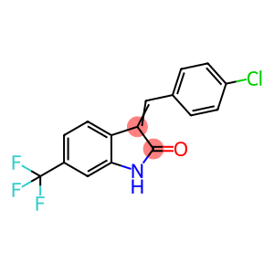 3-(4-Chlorobenzylidene)-6-(trifluoromethyl)indolin-2-one