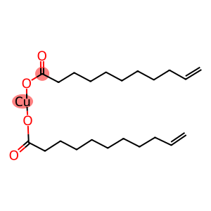 Bis(10-undecenoic acid)copper(II) salt