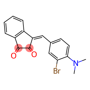 3-[3-bromo-4-(dimethylamino)benzylidene]-1H-indene-1,2(3H)-dione