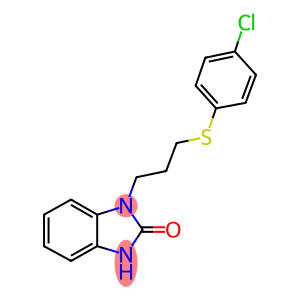 1-{3-[(4-chlorophenyl)sulfanyl]propyl}-1,3-dihydro-2H-benzimidazol-2-one