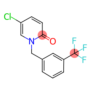 5-chloro-1-[3-(trifluoromethyl)benzyl]-2(1H)-pyridinone