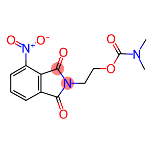 2-{4-nitro-1,3-dioxo-1,3-dihydro-2H-isoindol-2-yl}ethyl dimethylcarbamate