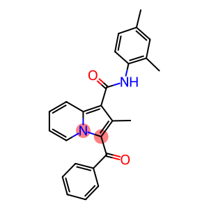 3-benzoyl-N-(2,4-dimethylphenyl)-2-methyl-1-indolizinecarboxamide