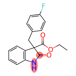 ethyl 3-(4-fluorobenzyl)-2-oxo-3-indolinecarboxylate