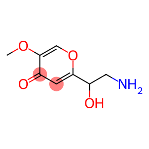 4H-Pyran-4-one,2-(2-amino-1-hydroxyethyl)-5-methoxy-(9CI)