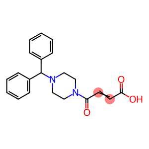 (2E)-4-[4-(diphenylmethyl)piperazin-1-yl]-4-oxobut-2-enoic acid