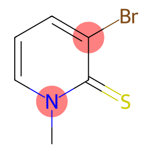 3-bromo-1-methyl-2(1H)-pyridinethione