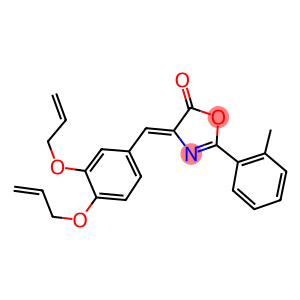 4-[3,4-bis(allyloxy)benzylidene]-2-(2-methylphenyl)-1,3-oxazol-5(4H)-one