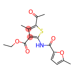 ethyl 5-acetyl-4-methyl-2-[(5-methyl-2-furoyl)amino]-3-thiophenecarboxylate