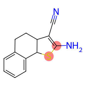 2-amino-3a,4,5,9b-tetrahydronaphtho[1,2-b]thiophene-3-carbonitrile