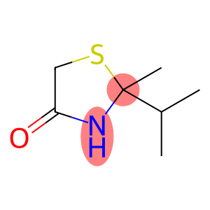 4-Thiazolidinone,2-methyl-2-(1-methylethyl)-(9CI)