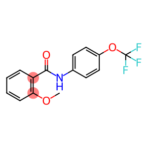 2-methoxy-N-[4-(trifluoromethoxy)phenyl]benzamide