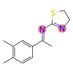 N-(4,5-dihydro-1,3-thiazol-2-yl)-N-[1-(3,4-dimethylphenyl)ethylidene]amine