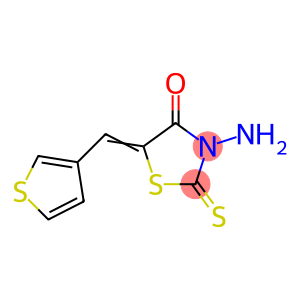 3-amino-5-(3-thienylmethylene)-2-thioxo-1,3-thiazolidin-4-one