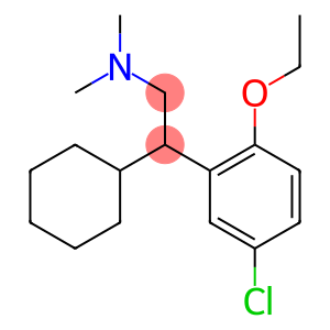 5-Chloro-β-cyclohexyl-2-ethoxy-N,N-dimethylbenzeneethanamine