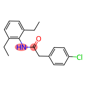 2-(4-chlorophenyl)-N-(2,6-diethylphenyl)acetamide