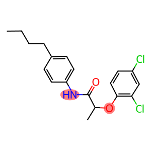N-(4-butylphenyl)-2-(2,4-dichlorophenoxy)propanamide