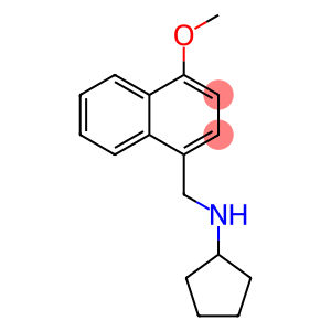 N-[(4-methoxy-1-naphthyl)methyl]cyclopentanamine