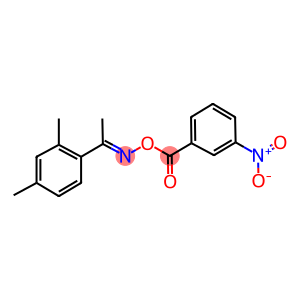 1-(2,4-dimethylphenyl)ethanone O-{3-nitrobenzoyl}oxime