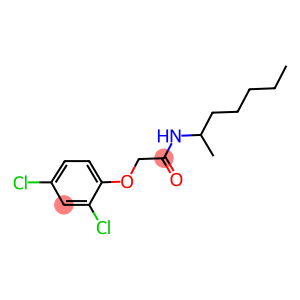 2-(2,4-dichlorophenoxy)-N-(1-methylhexyl)acetamide