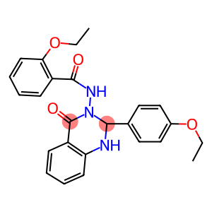 2-ethoxy-N-(2-(4-ethoxyphenyl)-4-oxo-1,4-dihydro-3(2H)-quinazolinyl)benzamide