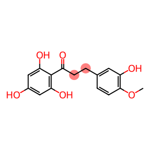 3-(3-羟基-4-甲氧基苯基)-1-(2,4,6-三羟基苯基)丙烷-1-酮