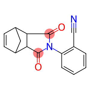 2-(3,5-dioxo-4-azatricyclo[5.2.1.0~2,6~]dec-8-en-4-yl)benzonitrile