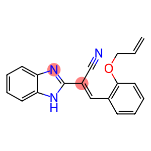 3-[2-(allyloxy)phenyl]-2-(1H-benzimidazol-2-yl)acrylonitrile