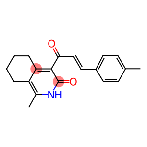 1-methyl-4-[3-(4-methylphenyl)acryloyl]-5,6,7,8-tetrahydro-3(2H)-isoquinolinone