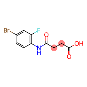 4-(4-BROMO-2-FLUOROANILINO)-4-OXOBUTANOIC ACID