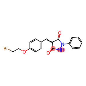 4-[4-(2-bromoethoxy)benzylidene]-1-phenyl-3,5-pyrazolidinedione