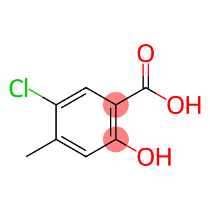 Benzoic acid, 5-chloro-2-hydroxy-4-methyl-