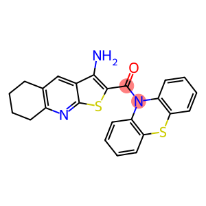 2-(10H-phenothiazin-10-ylcarbonyl)-5,6,7,8-tetrahydrothieno[2,3-b]quinolin-3-amine